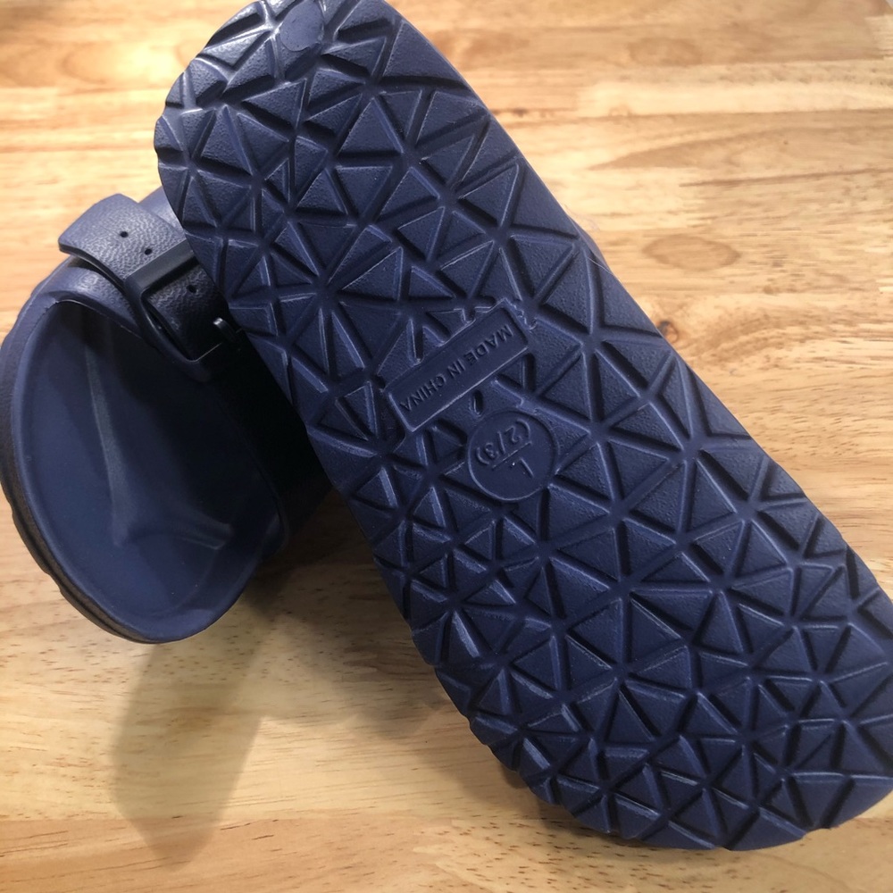 Blue Birkenstock’s type squishy sandals - Picture 3 of 3